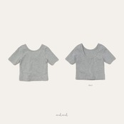 【取寄/韓国直送】melmel 26/SM スコップTシャツ ｜夏服｜韓国子供服