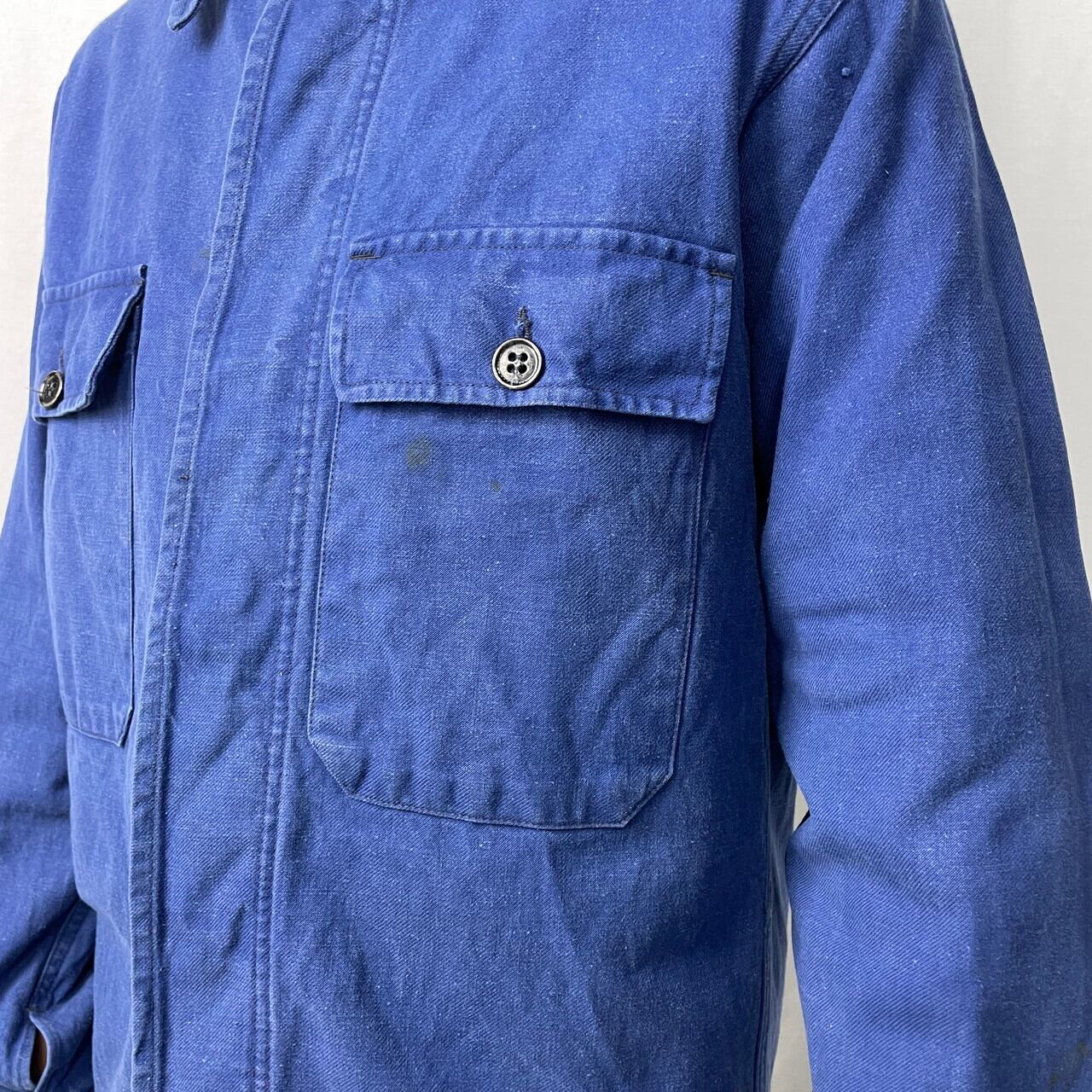 60〜70年代頃 2ポケット コットンツイル フレンチワークジャケット
