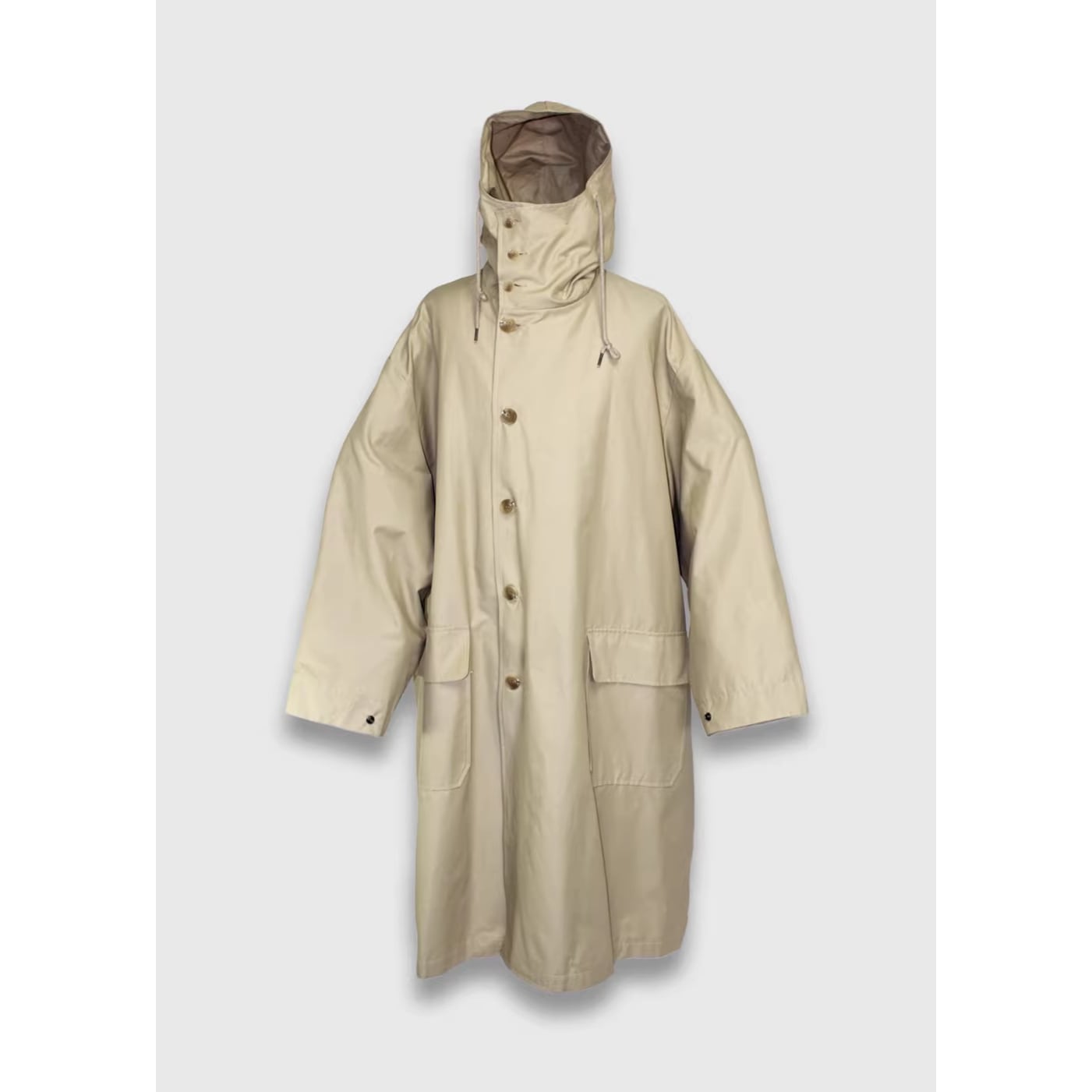 JIAOLANDI中綿オーバーサイズのスタンドカラートレンチコート | mblueshop