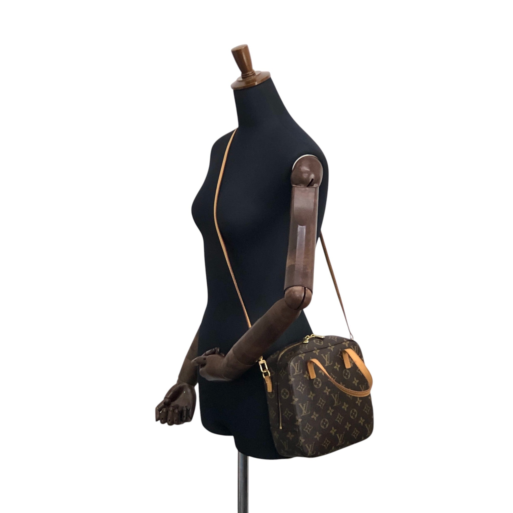 LOUIS VUITTON ルイヴィトン モノグラム ショルダーバッグ ブラウン
