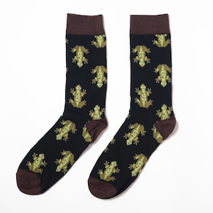 Frog Pattern Socks カエル パターン ソックス