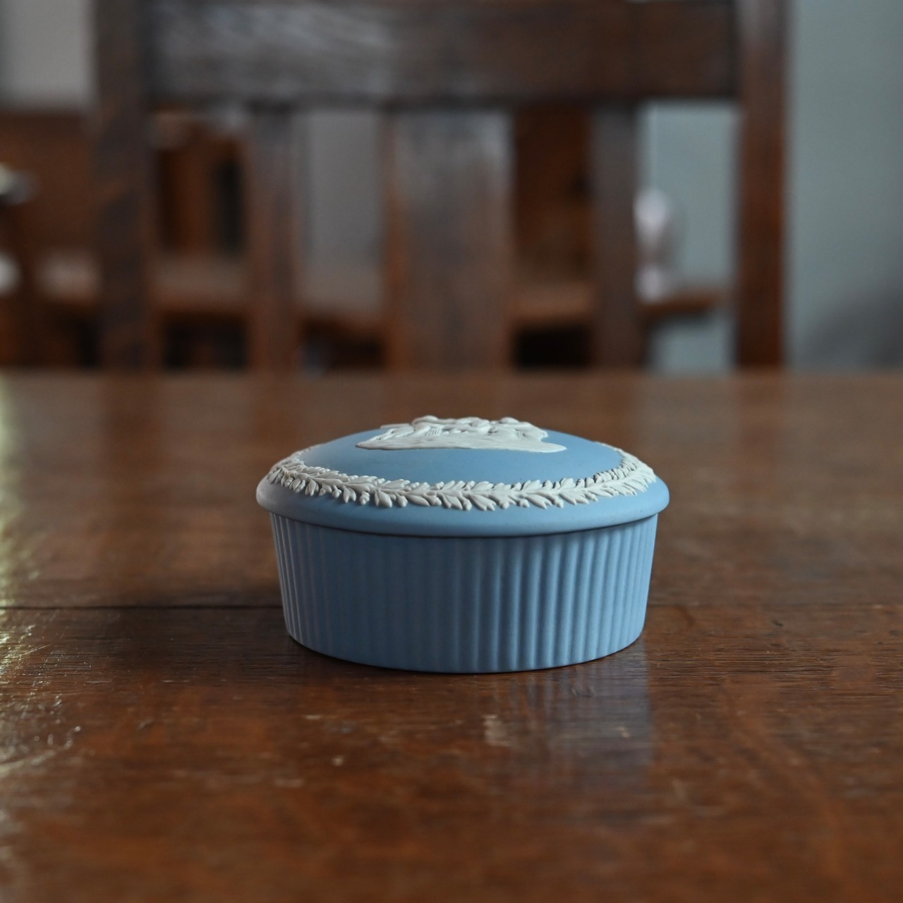 WEDG WOOD Accessory Case/ ウエッジウッド アクセサリーケース〈 小物入れ・ピルケース・収納・アンティーク・ヴィンテージ 〉114542