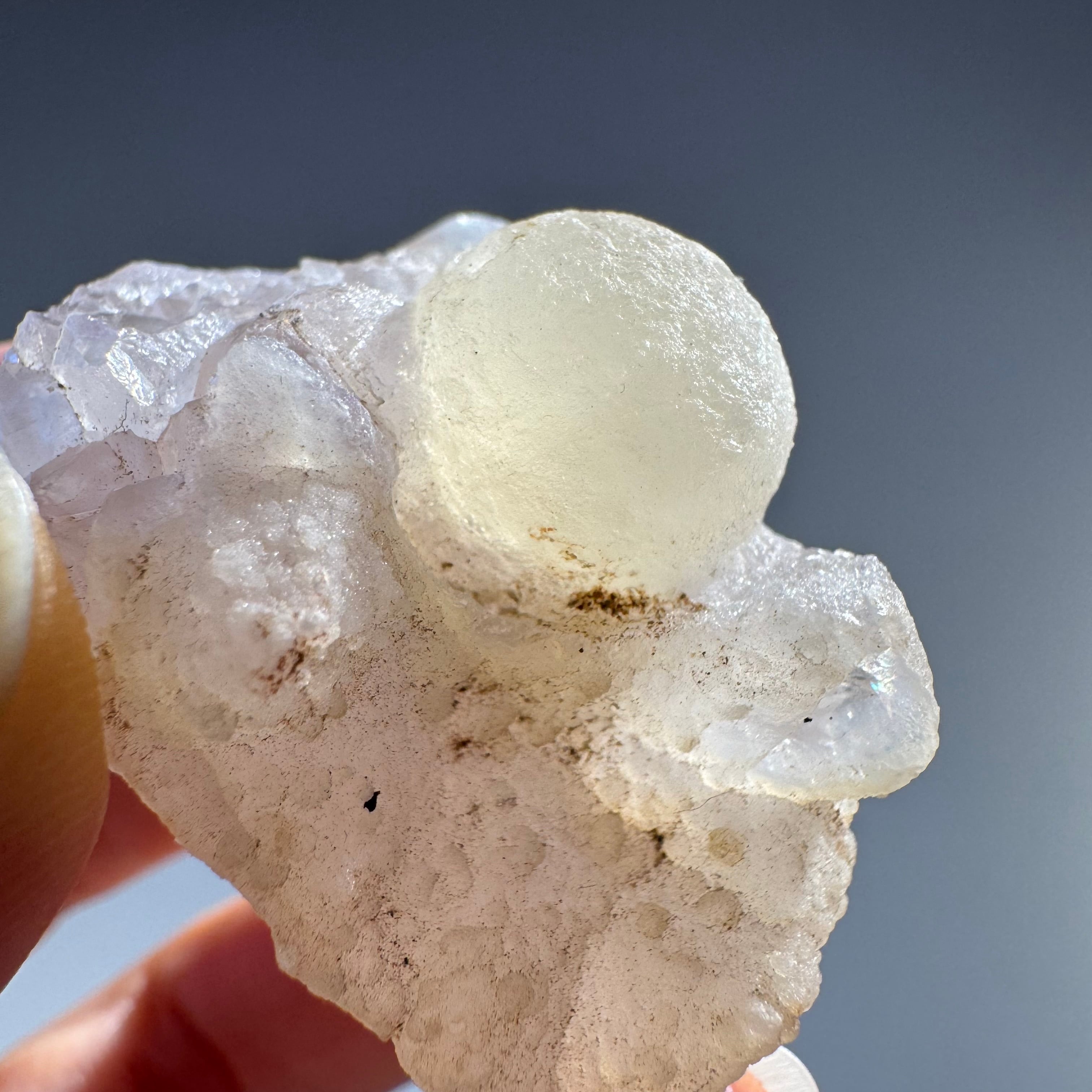 ポンデリングフローライト母岩付き＊ブドウ状蛍石原石＊251003＊天然石