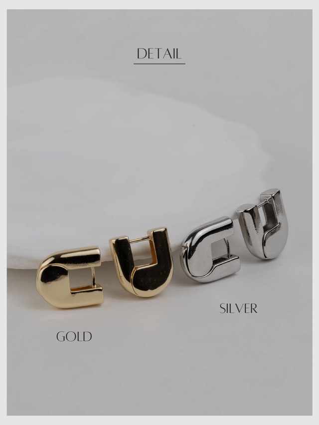 Hoop pierce -Gold/Silver-