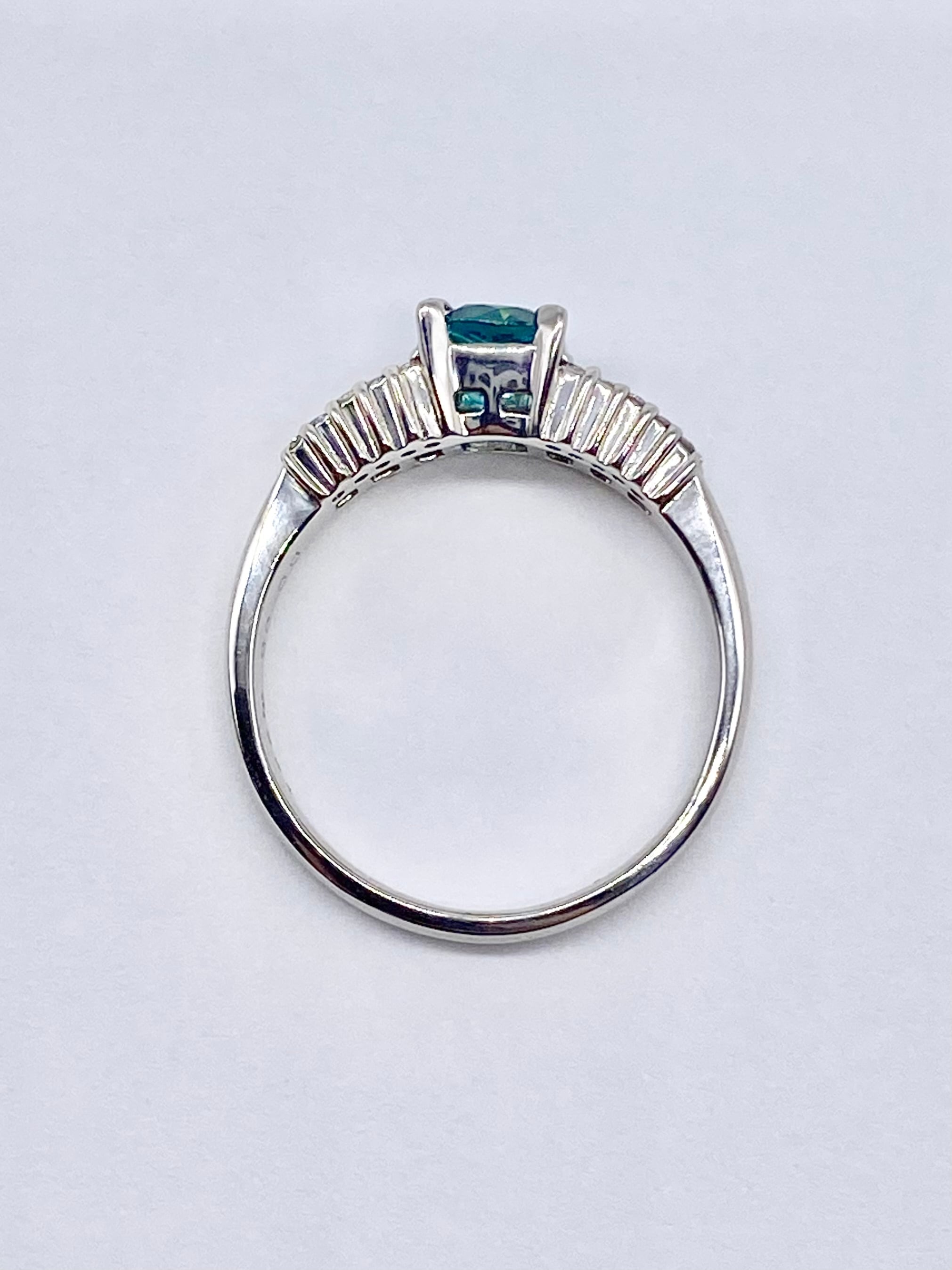 グランディディエライト 0.605ct / ダイヤモンド 計0.35ct Pt900