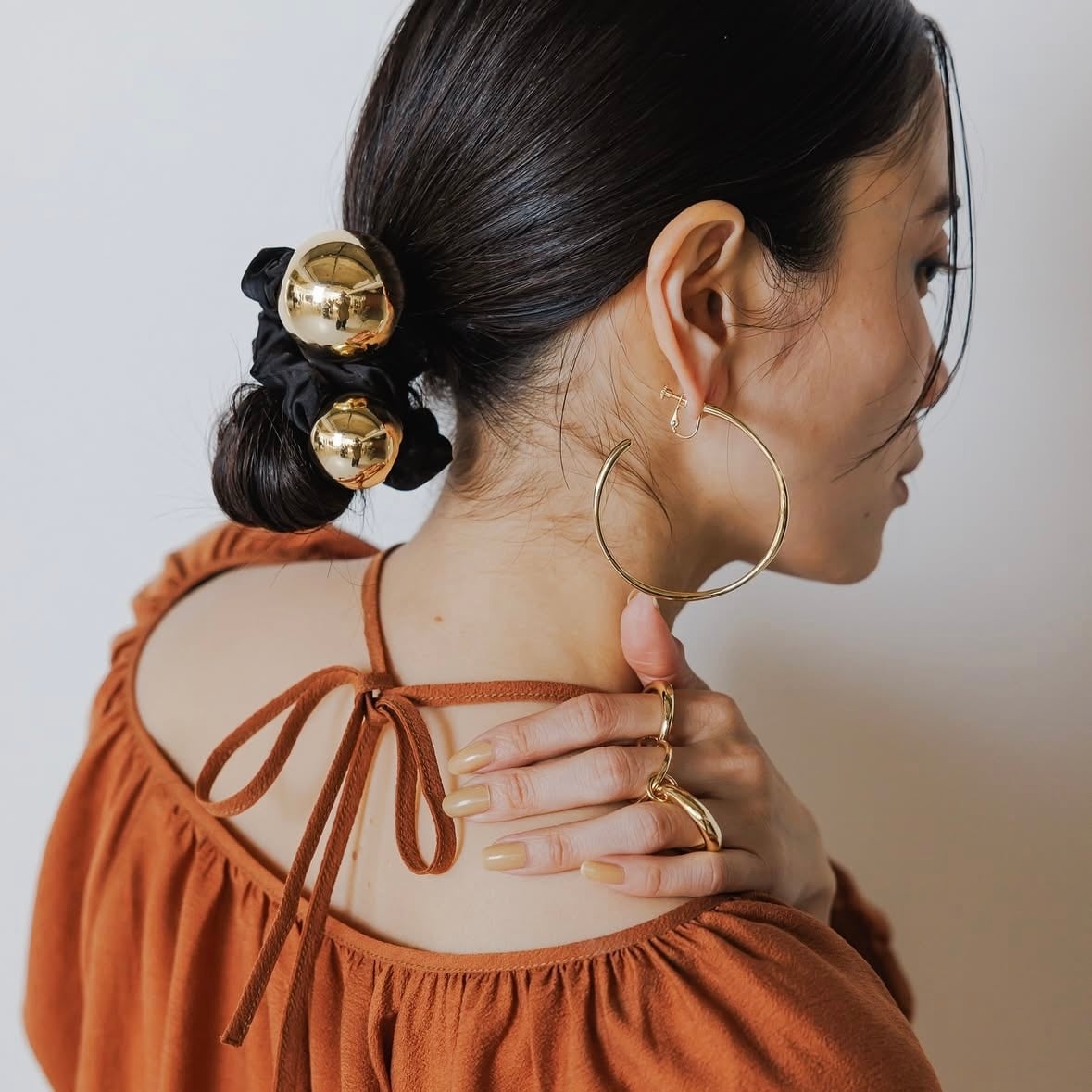 CHIGNON 】メタルボールシュシュセット | valance 福井｜レディース
