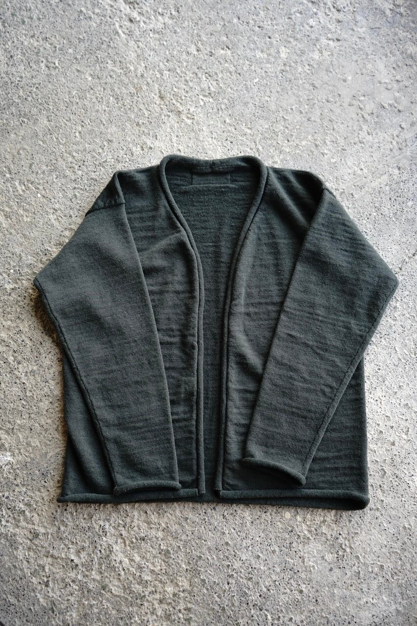 SOLNORD / Buttonless Cardigan(Forest Green) | MING folk equipment