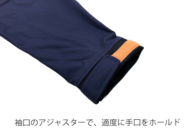 フリーモーション スモック トップ NAVY