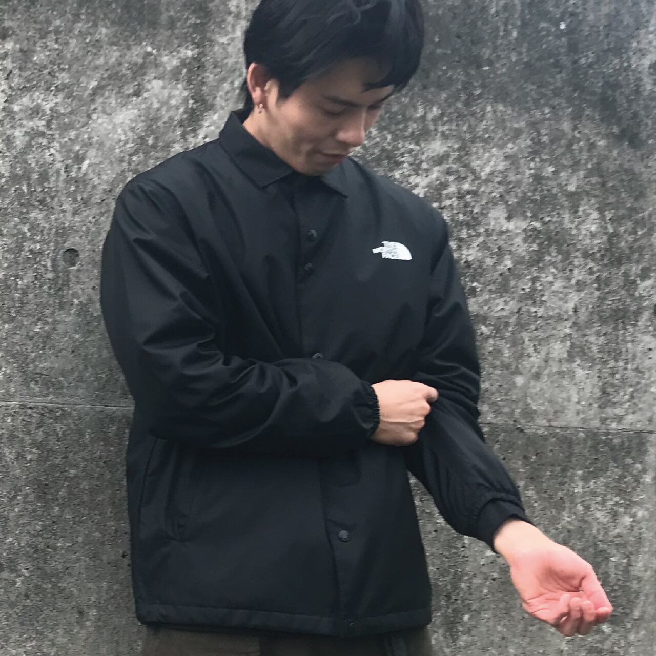 THE NORTH FACE ノースフェイス　コーチジャケット 黒　Ｍ