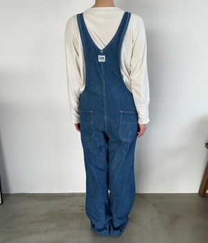 -Lee- Vintage 80s 34×32 Denim Overall