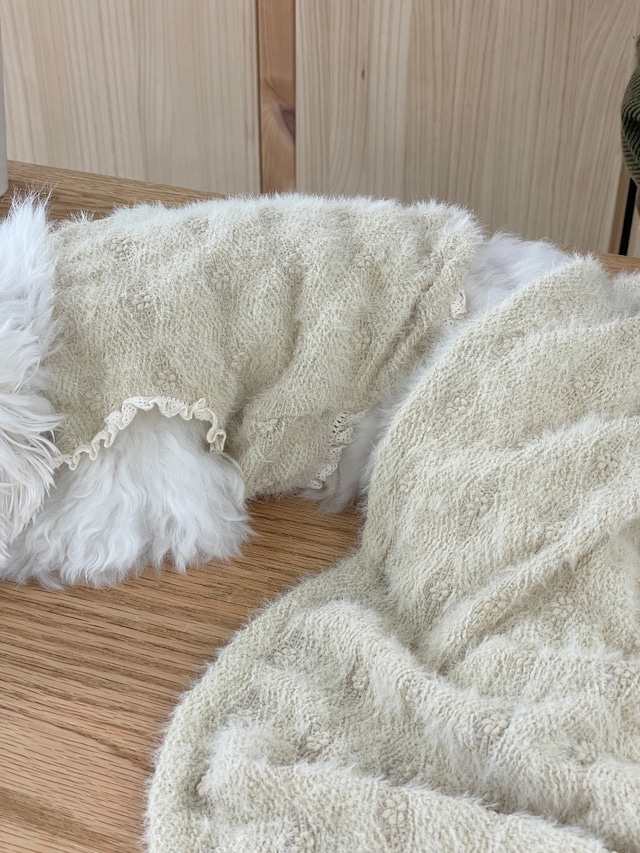 〈即納アイテム〉EYOU / ボードリーセーター (ベージュ)