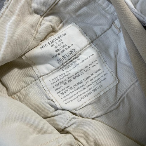 90-00s RALPH LAUREN US army サンプリング チノパンツ 詳細写真8