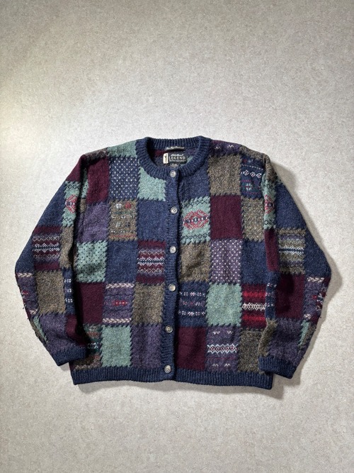 90s Eddie Bauer wool knit cardigan