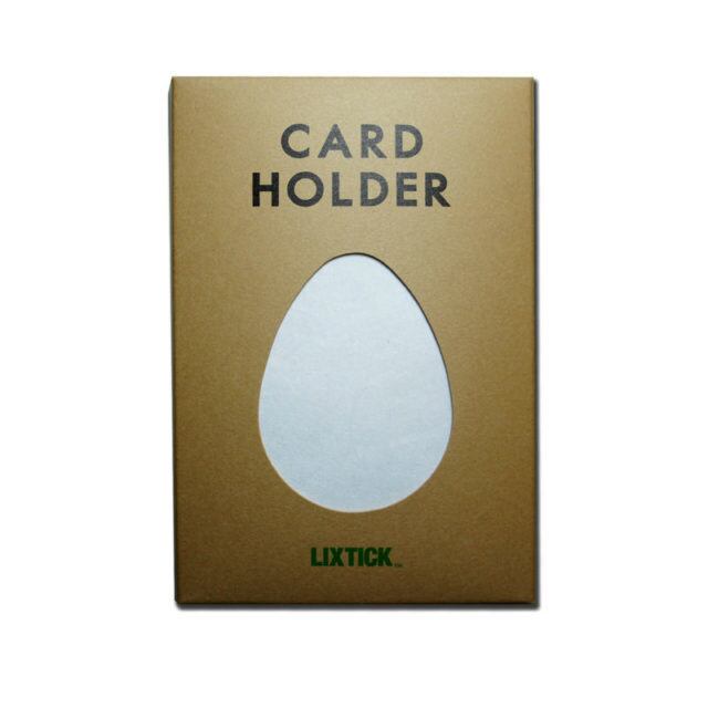 LIXTICK PAPER CARD HOLDER – WHITE / LIXTICK