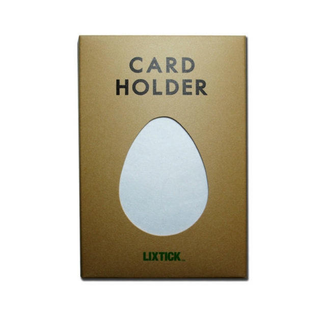 LIXTICK PAPER CARD HOLDER ? WHITE / LIXTICK