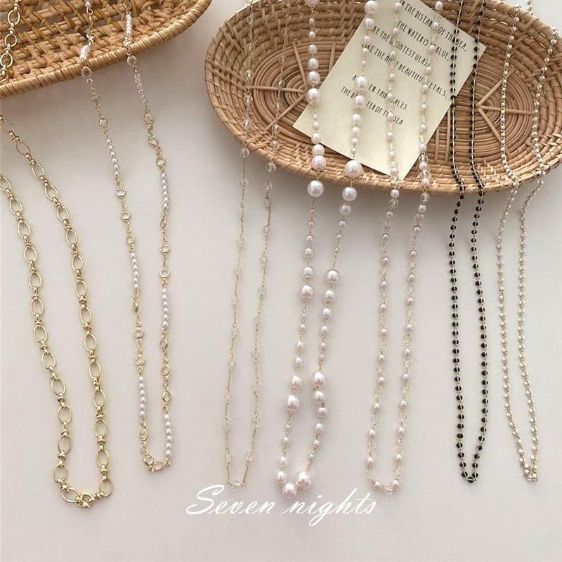 アンティークパールマスクチェーン・メガネチェーン