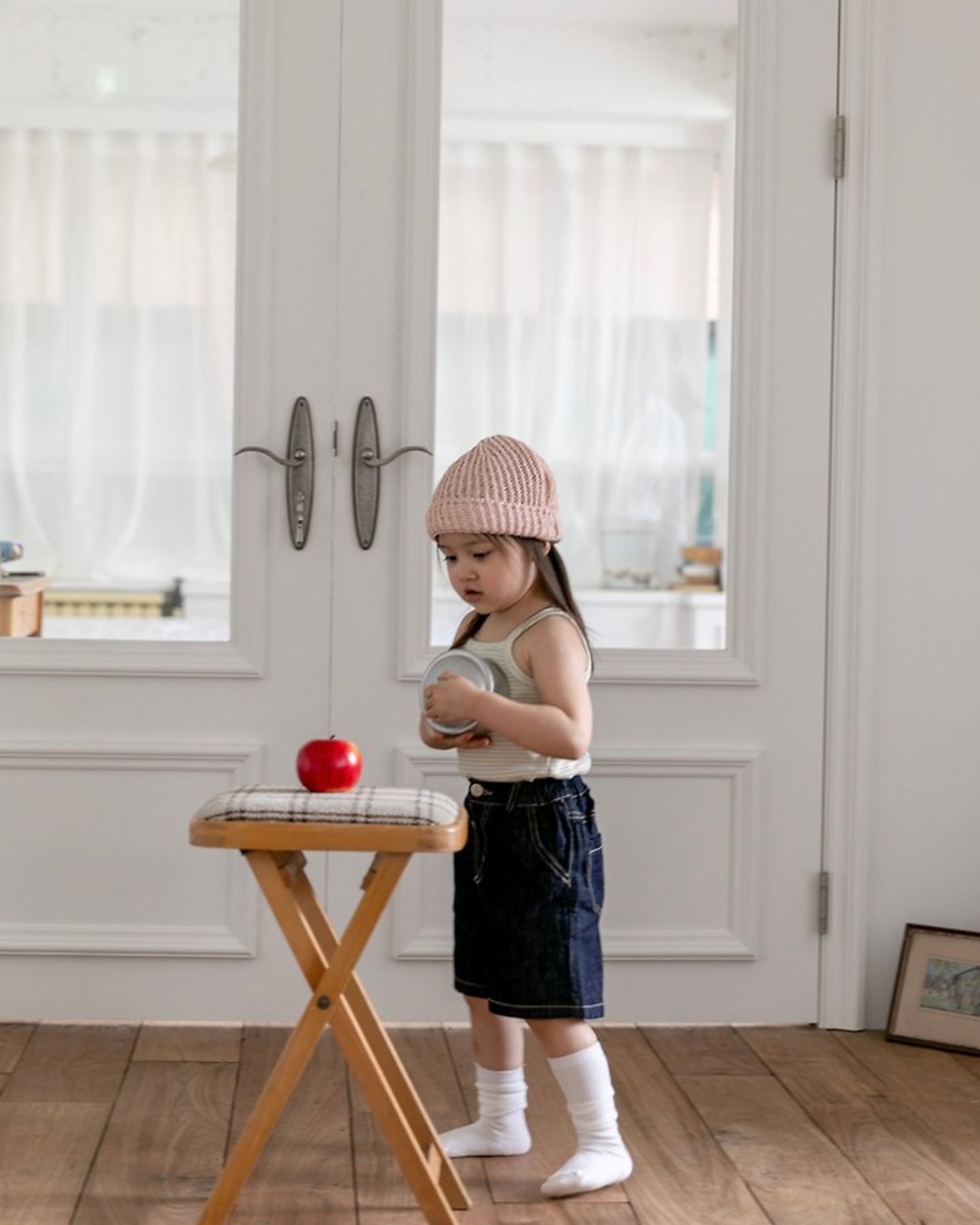 [oatmeal] Bear ST Sleeveless / [오트밀] 베어ST나시