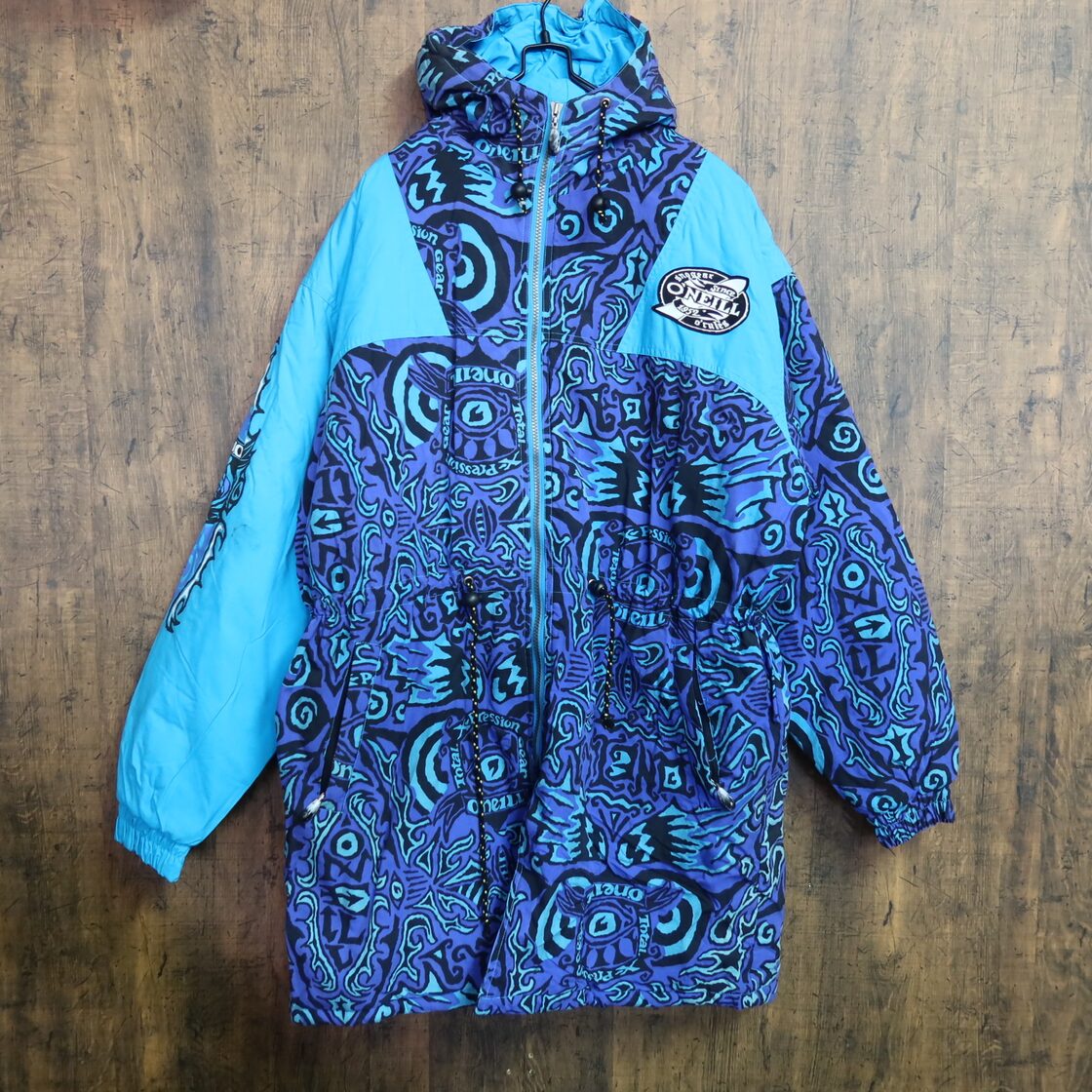 希少】NIKE総柄フリース、ヴィンテージ 古着 （ヴィンテージ 総柄 