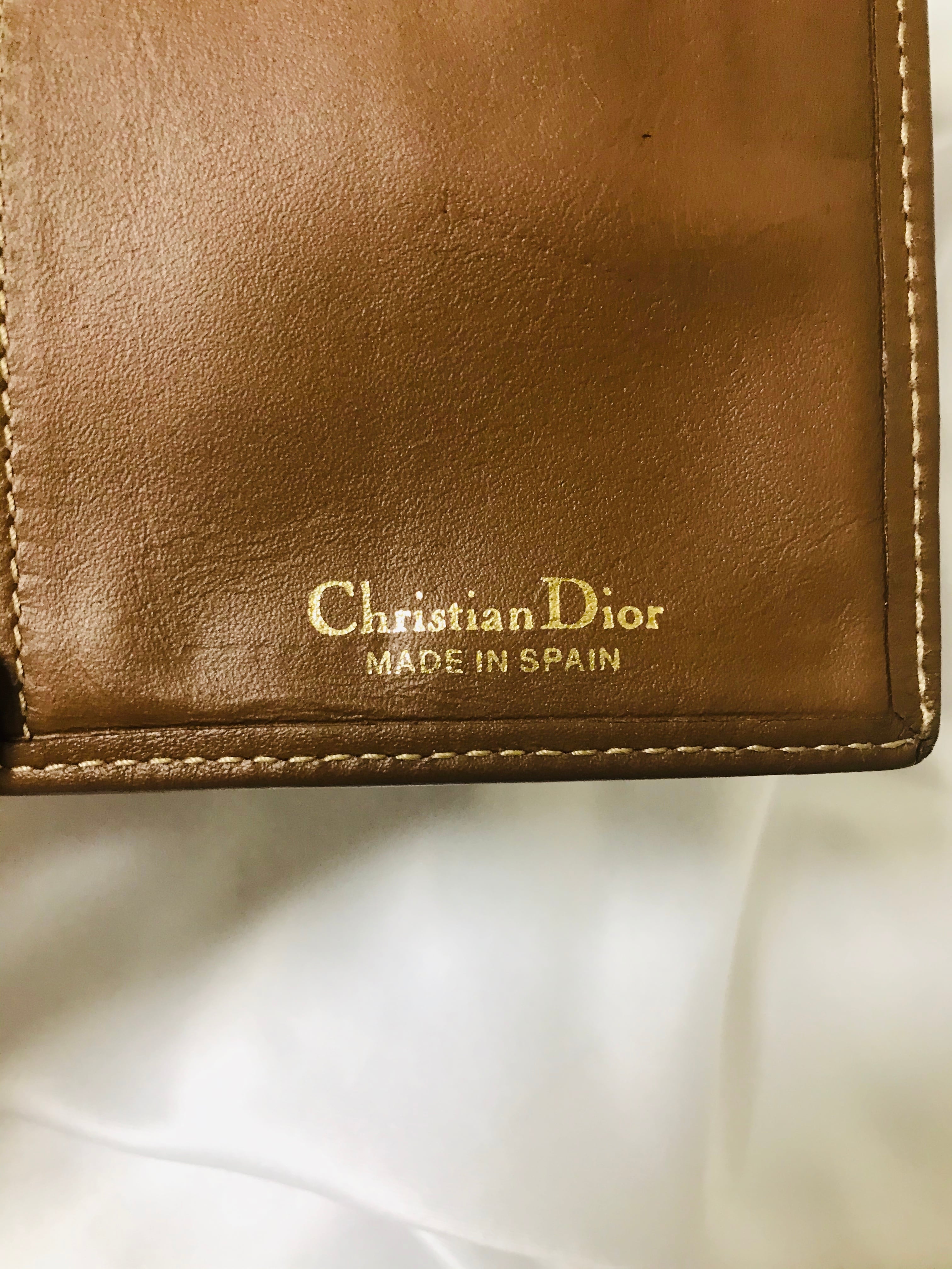 Christian Dior ハニカム柄 がま口財布 Dior dior ディオール Christian Dior ハニカム柄 がま口財布 Dior dior ディオール