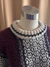 MADE IN ECUADOR wool 100% knit-5071-11