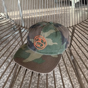 STUSSY / 90’s usa製 camo cap size Free