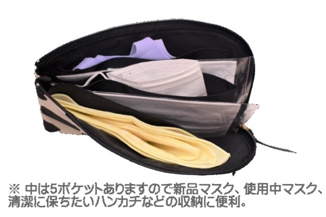 [JERI MARL] 制菌 抗菌 防臭 マスクケース ポーチ ドット柄 (レッド) 携帯用 工房 手作り 日本製 エコパッケージ MX-0009-137