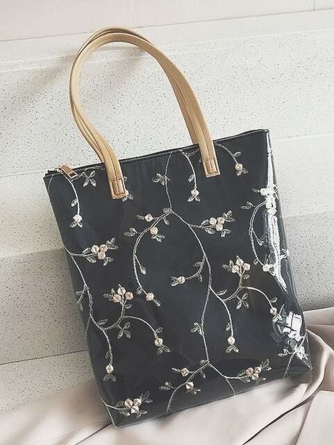 花柄刺繍バッグ ショルダーバッグ ハンドバッグ フェミニン ガーリー 大きいサイズ 韓国 Ch3715 可愛い大きいサイズ韓国レディースファッション通販 Chulachula チュラチュラ