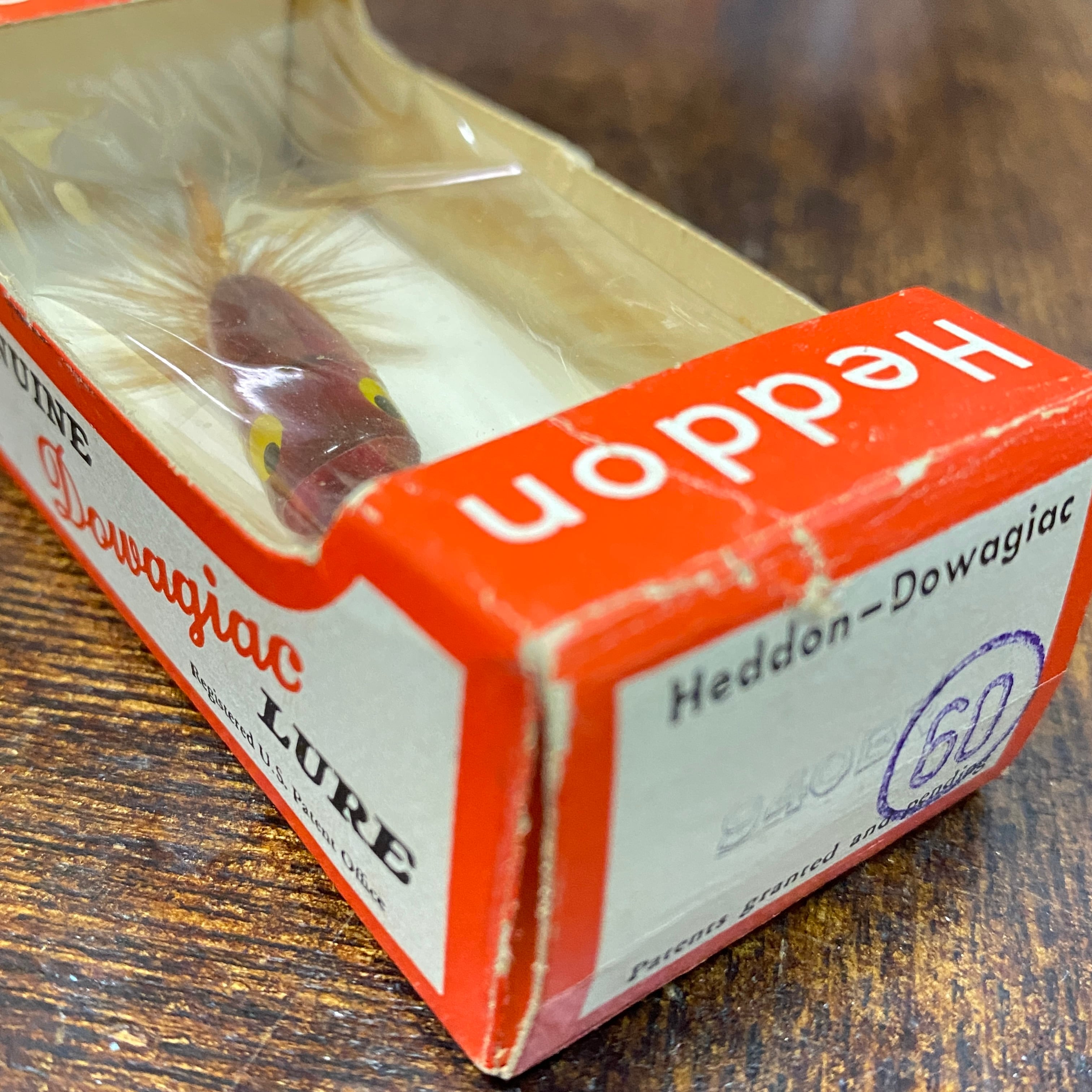 40s HEDDON Popper Spook 箱付 NIB/ オールドヘドン フライロッド