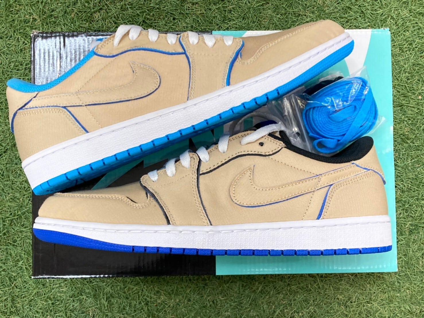 NIKE SB AIR JORDAN 1 LOW QS DESERT ORE CJ7891-200 28.5cm 93853 