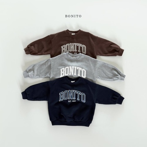 【予約】BONITO ロゴスウェット 80~150