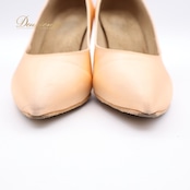 社交ダンス 衣装 スタンダード シューズ ピンク系 オレンジ系 SUPADANCE 靴 くつ ヒール レディース 無地 シンプル 光沢 上品 イングランド製 ダンス衣装 練習 レッスン イベント ステージ かわいい 明るい 華やか パーティー