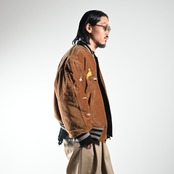 LEH26AW新作Embroidery SKA Reversible Blousonコーディネート