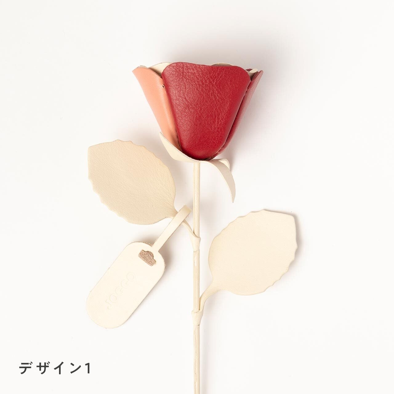 革の一輪花（バラ） | PAY ID