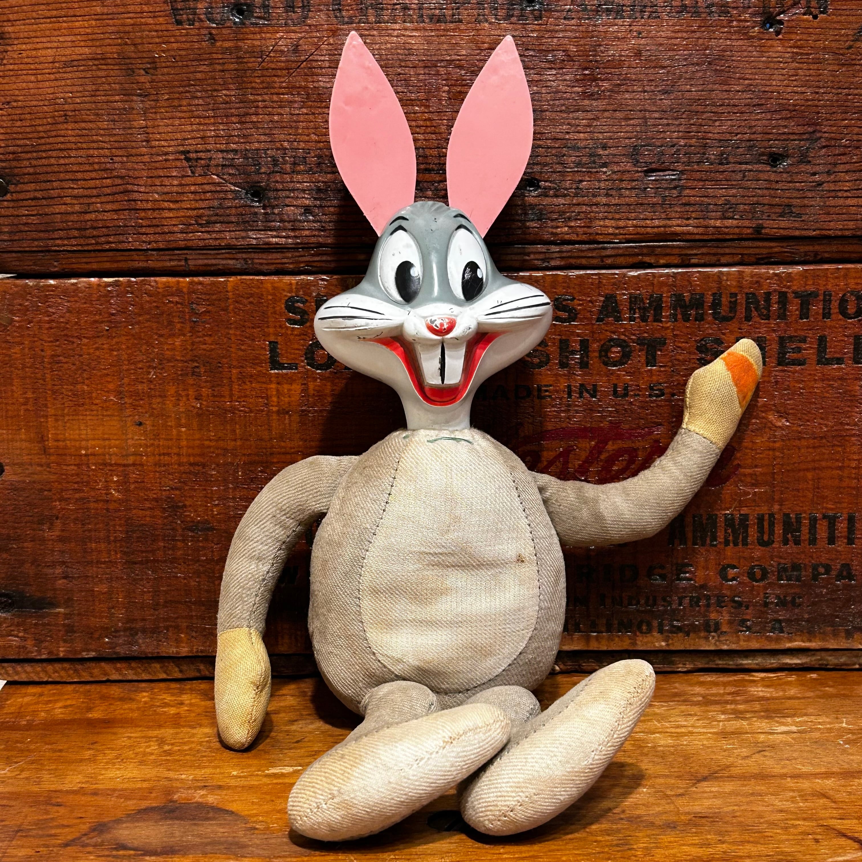 ルーニーテューンズ◆バックスバニー 60s ビンテージ ハンドパペット 587bed0aecf260e2cae14655feaa99
