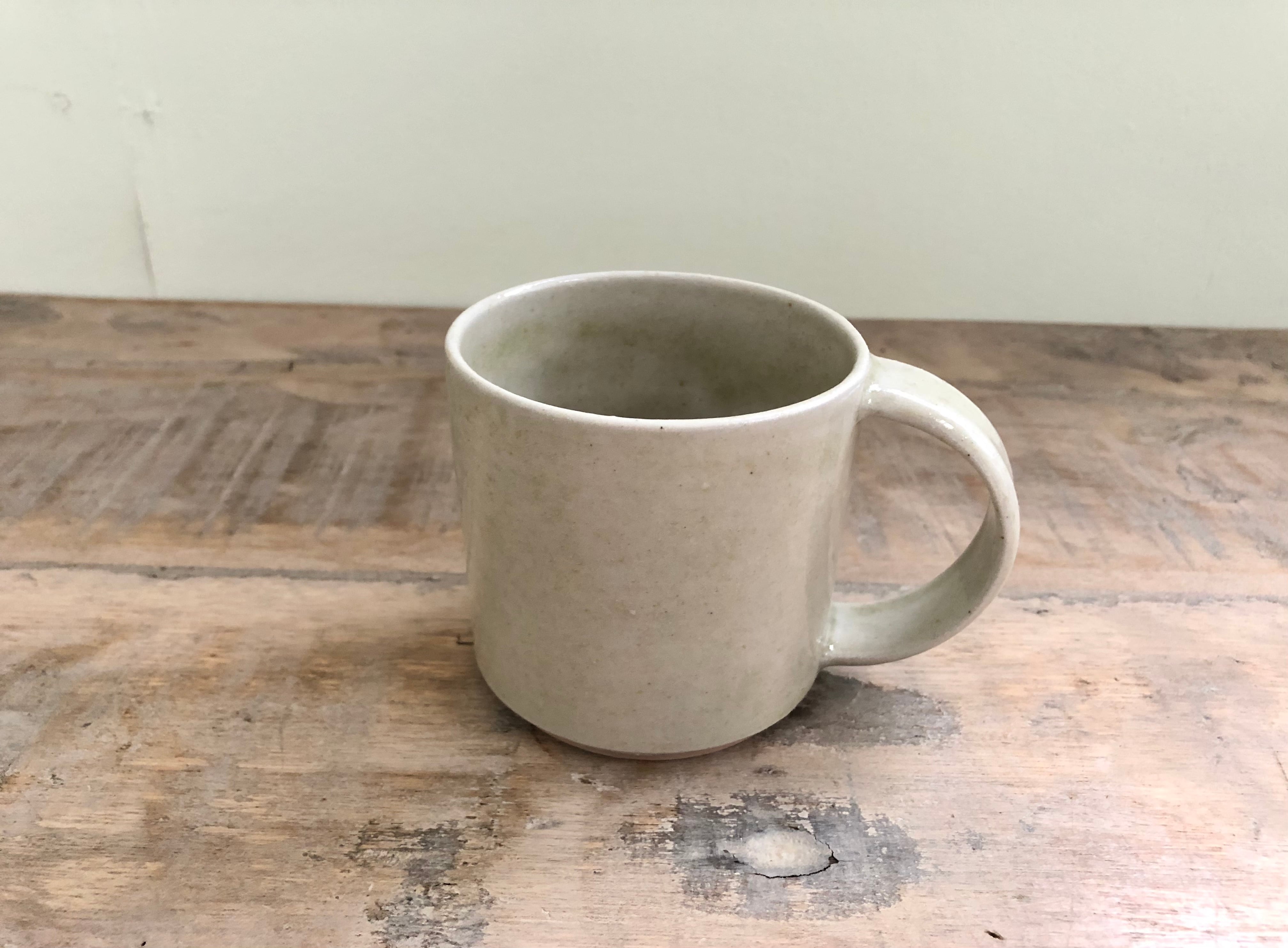 青人窯 コーヒーカップ 魚沼緑灰釉 | tenori