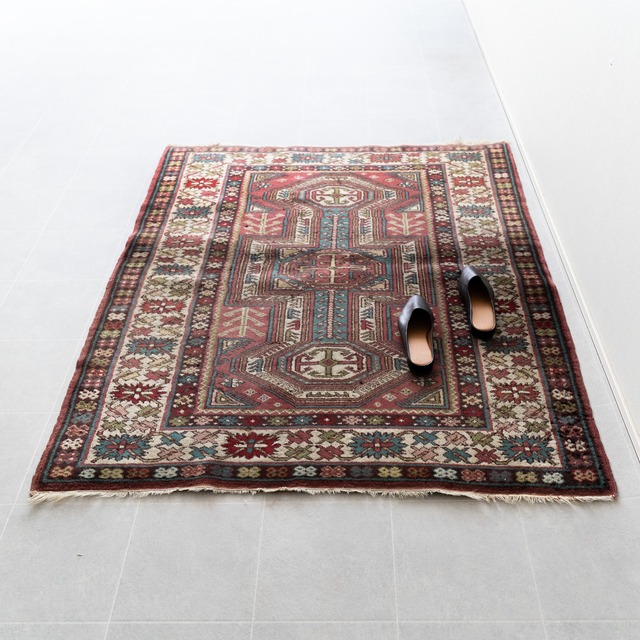 【Vintage】モロッコ・ヴィンテージラグ ws M-4 "108cm×141cm"