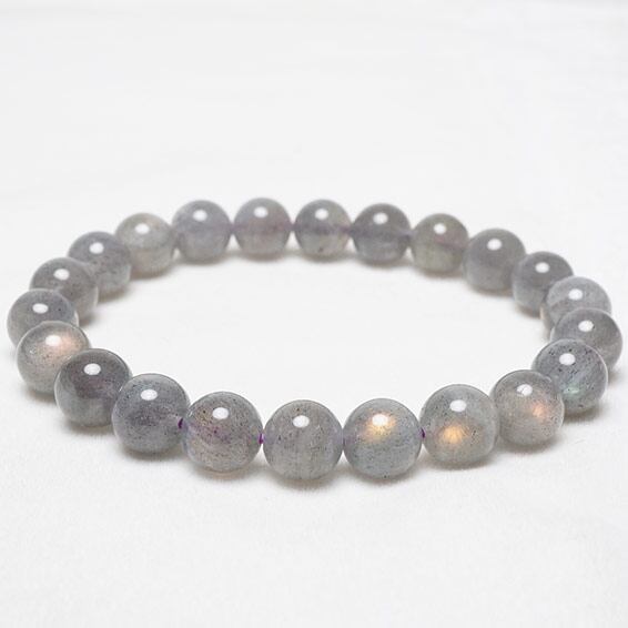 ピンク ラブラドライト ブレスレット 9mm 一点物 メール便送料無料 [M便 1/10] 111-25142