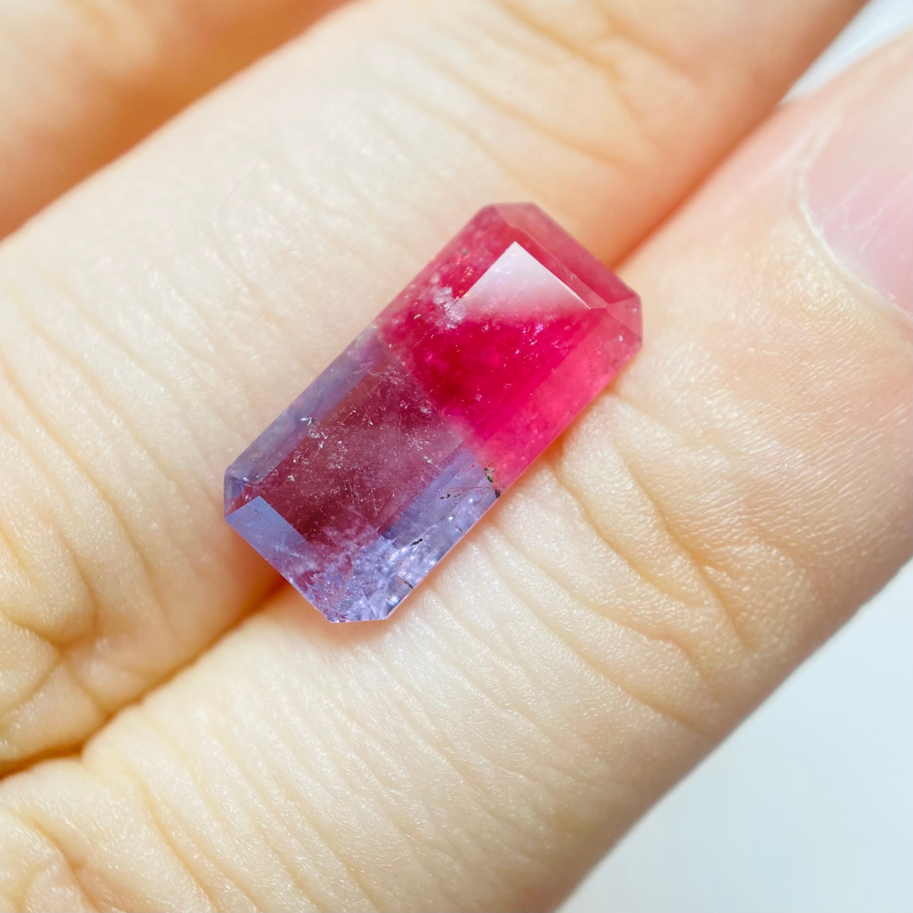 ポップなバイカラートルマリン