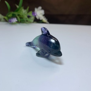 4.海のアニマル♪♪フローライトイルカ☆