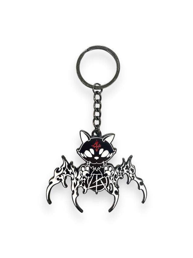【LOVE KILLER】killer spider cat logo metallic key holder