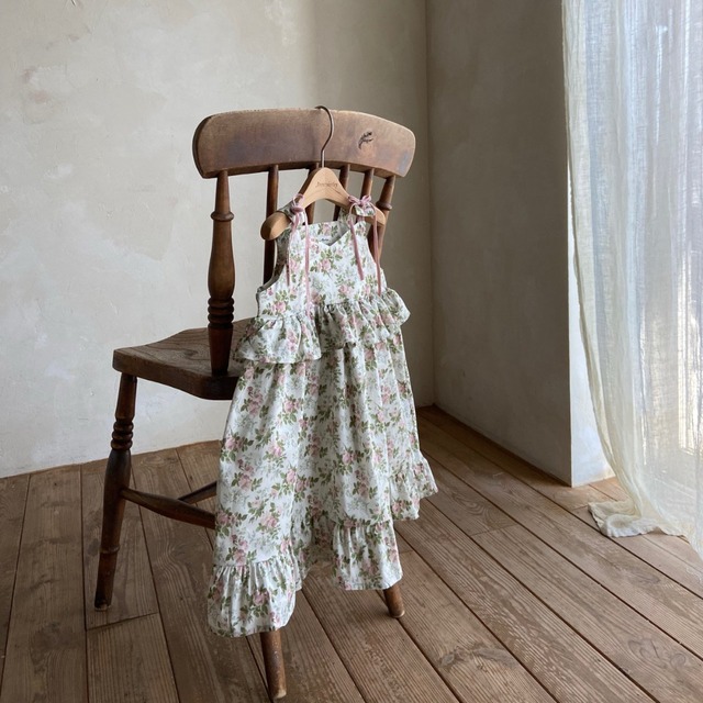 【予約】Rose Flower Dress/ Anne shirley