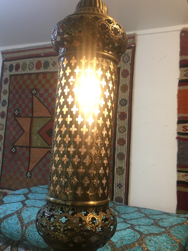 真鍮トルコランプ
