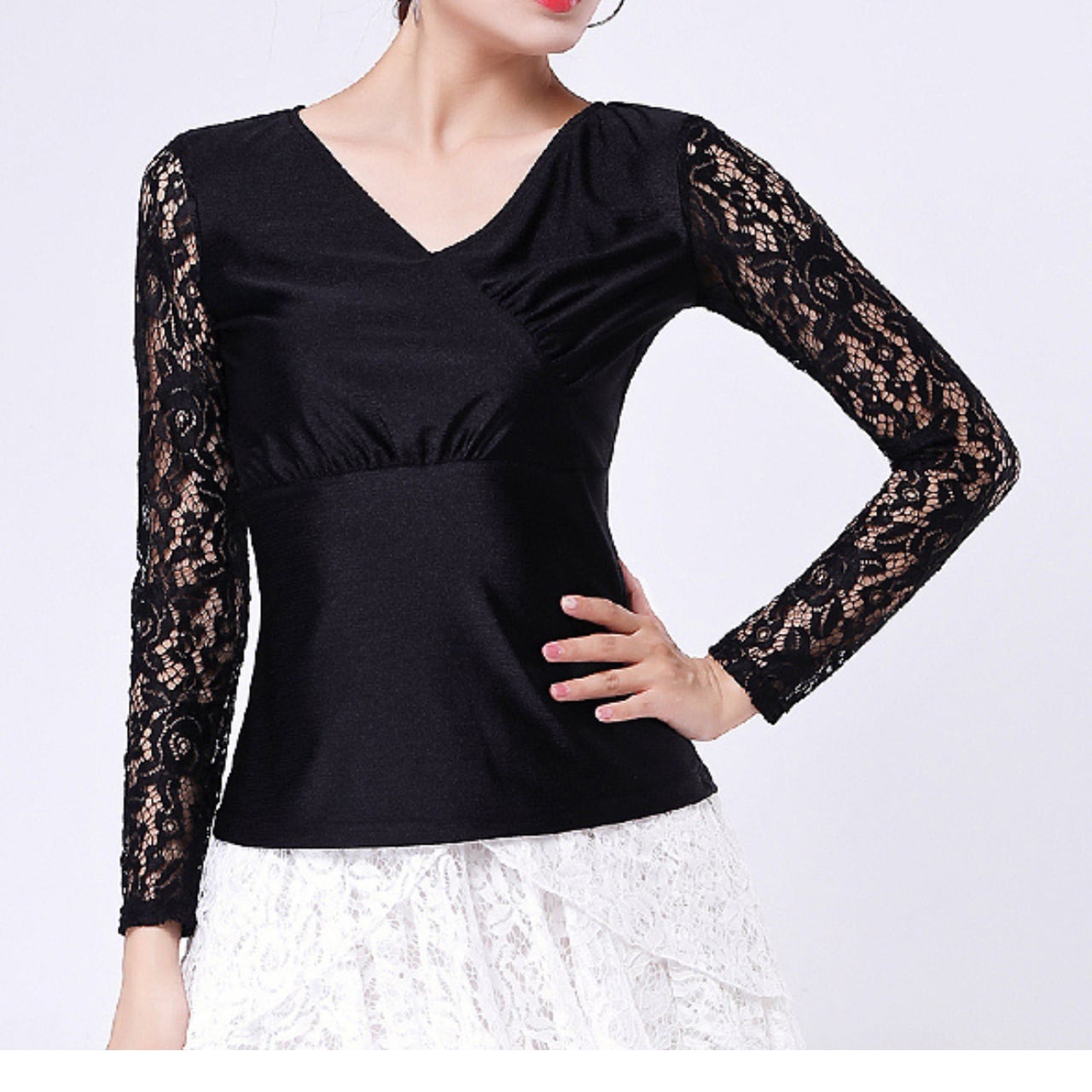 ラテンダンスエレガントトップス ds0440