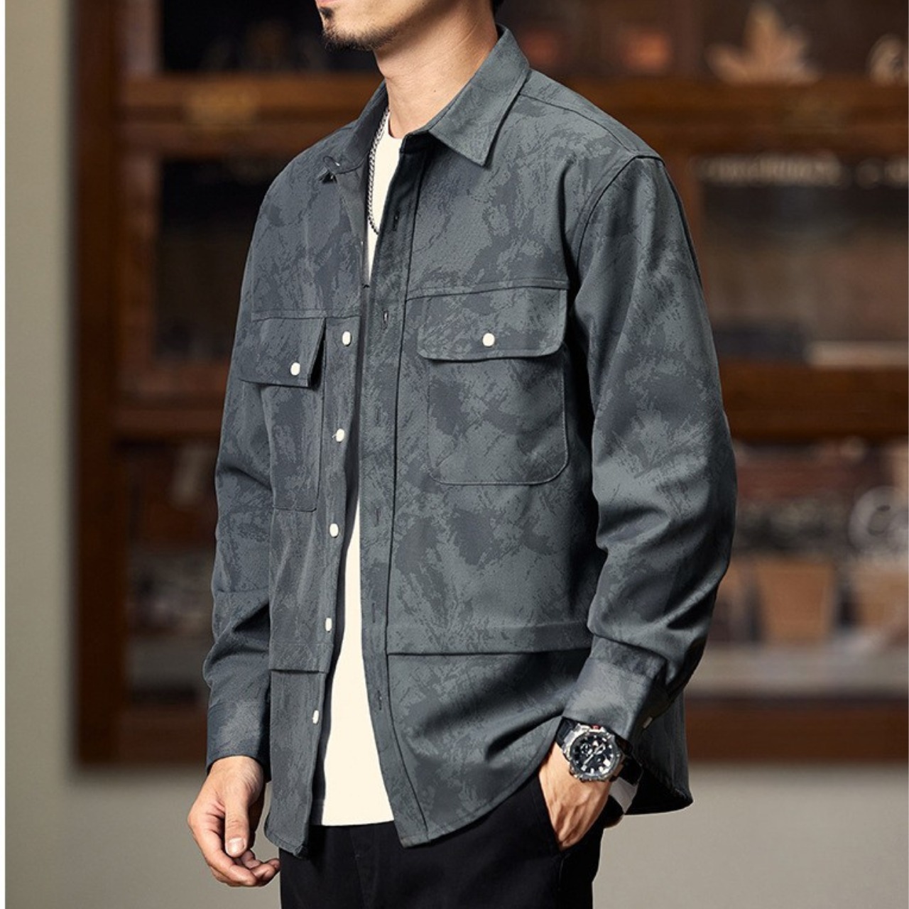 【Modern Work】ワークシャツ　TB1963・画像11