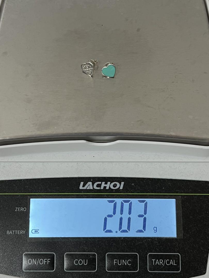 ティファニー TIFFANY リターントゥ 1Pダイヤ ブルー ピアス SV