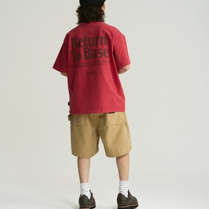 リターン・トゥ・ベース ビンテ スローガンTEE A2090
