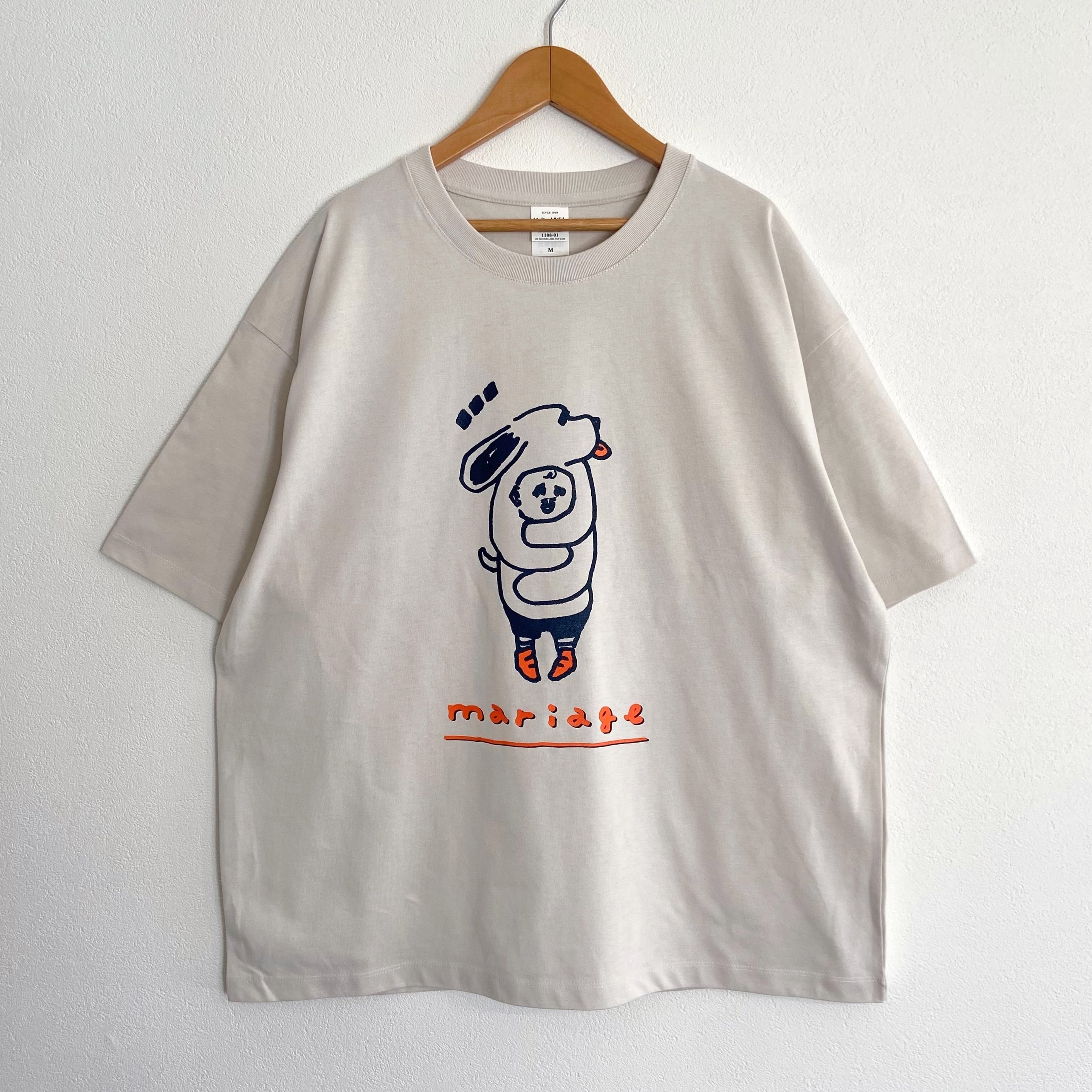 fam」ボックスシルエットTシャツ（スミクロ） | YUKI HORIMOTO WEB STORE