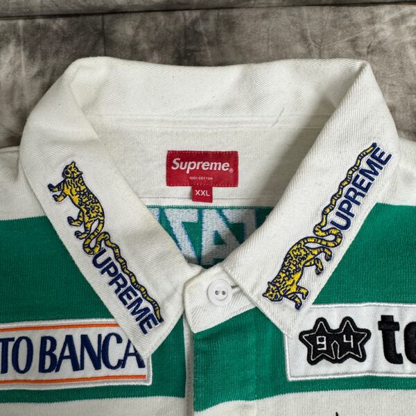 Supreme/シュプリーム【22SS】Stripe Rugby/ラガーシャツ