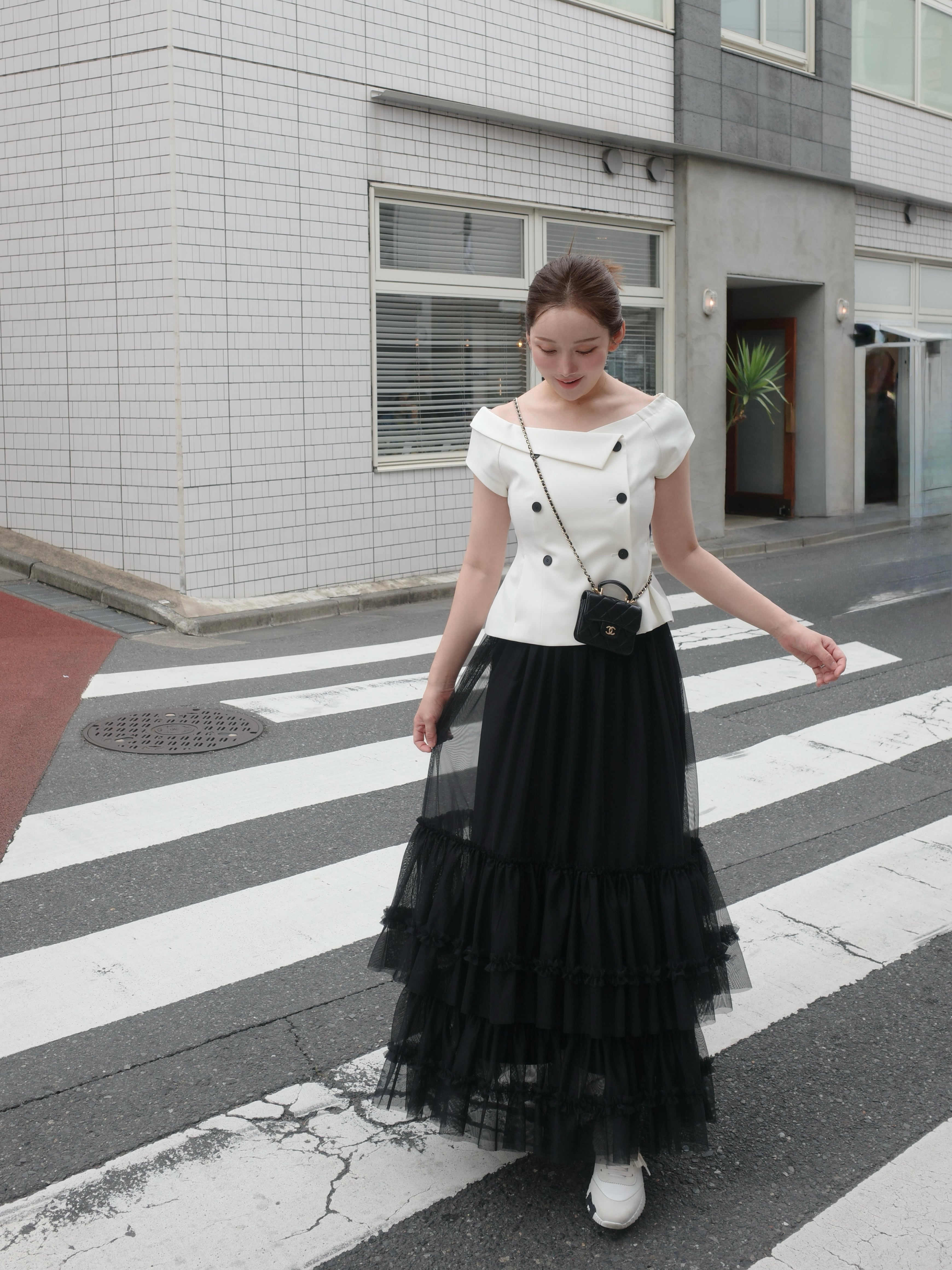 予約】joyu gilet / white (6月上旬発送予定) | HYEON