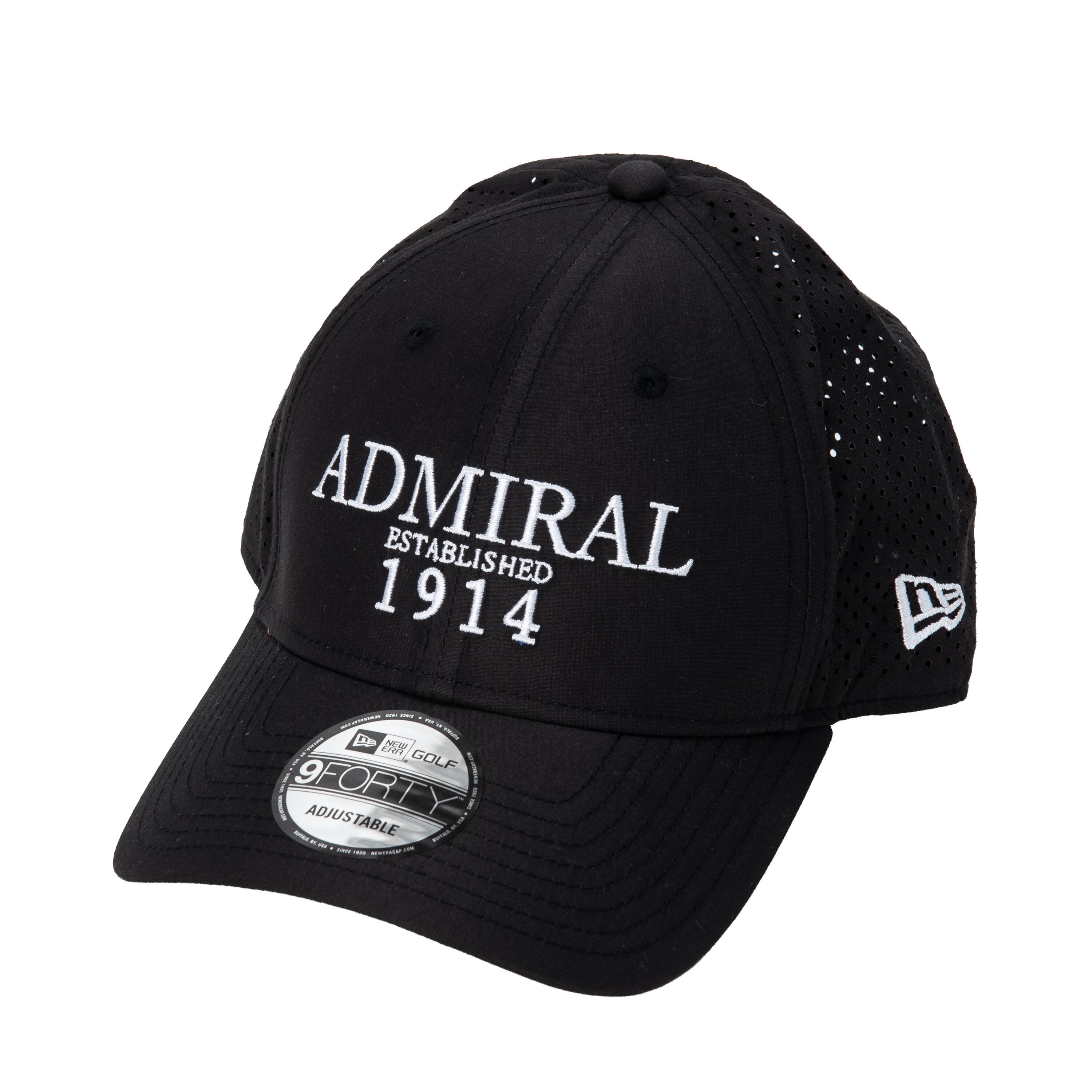 【Admiral GOLF】キャップパンチング ニューエラコラボ